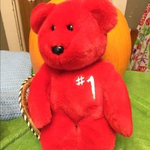 Ty beanie buddy red #1